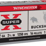 WINCHESTER SUPER-X 12GA 2.75″ – #1 BUCK 16 PELLETS 5RD 50BX/CS