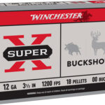 WINCHESTER SUPER-X 12GA 3.5″ – 00 BUCK 18 PELLETS 5RD 50BX/CS