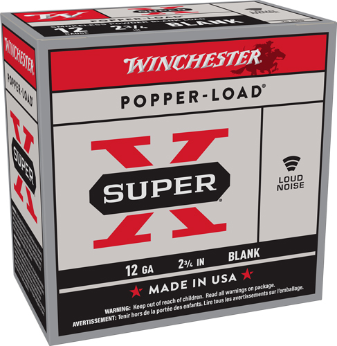 WINCHESTER BLANKS 12GA 2.75″ – SMOKELESS 25RD 10BX/CS
