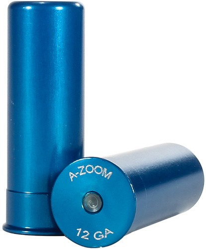 A-ZOOM METAL SNAP CAP BLUE – 12GA 5-PACK