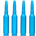 A-ZOOM METAL SNAP CAP BLUE – 6.5 CREEDMOOR 10-PACK