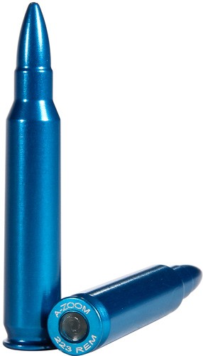 A-ZOOM METAL SNAP CAP BLUE – .223 REM 10-PACK