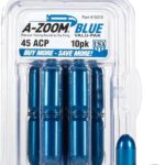 A-ZOOM METAL SNAP CAP BLUE – .45ACP 10-PACK