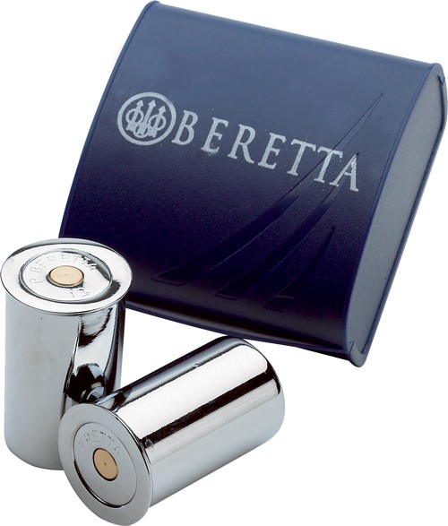 BERETTA SNAP CAPS 20 GAUGE – DELUXE NICKELED BRASS 2-PACK