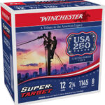 WINCHESTER TARGET 12GA 2.75″ – 1-1/8OZ #8 1145FPS 250RD CASE
