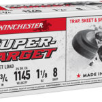 WINCHESTER TARGET 12GA 2.75″ – 1-1/8OZ #8 1145FPS 200RD CASE