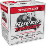 WINCHESTER TARGET 20GA 2.75″ – 7/8OZ #7.5 250RD CASE
