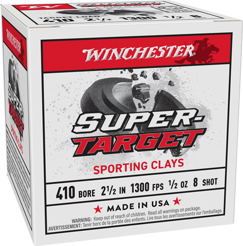 WINCHESTER TARGET 410  2-1/2″ – 1/2OZ #8 250RD CASE