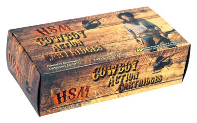 HSM COWBOY 30-30 WIN 165GR – HARD LEAD RNFP 20RD 25BX/CS