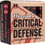 HORNADY CRITICAL DEFENSE 357 – MAG 125GR FTX 25RD 10BX/CS