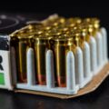 Box of pistol cartridges
